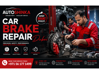 Brake Repair Dubai for Safe Daily Driving