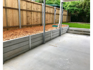 Durable Sleeper Retaining Walls in Sydney - Concrete Sleepers Experts