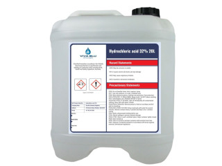 Get Hydrochloric Acid for Pools Viva Blu 20L Pack Available