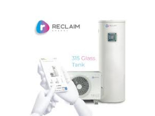 Reclaim 315L CO2 Heat Pump Hot Water System Stainless Steel Tank Melbourne