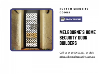 Melbournes Home Security Door Builders Crime Safe Doors