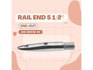 Boat RAIL END 5 1/2° (End-Out)