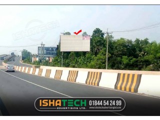 Roadside Billboard Bangladesh Double & Single Side Outdoor Unipole Billboard