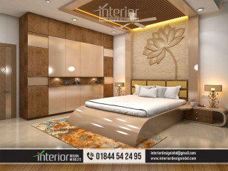 Flat Bedroom Interior Design in Bangladesh. Master Bedroom Interior Design