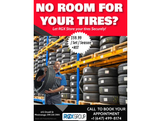 Tire Storage Space Mississauga - Store your tires securely!