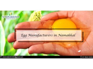 Egg Manufacturers in Namakkal | Namakkal Egg Production