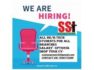 Bareilly Fresher Job B.E / B.Tech 7599772288
