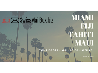 WELCOME TO SWISSMAILBOX Your home away from home mailbox