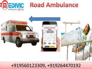 Top Road Ambulance Service in Bokaro by Medivic Ambulance at Low Cost