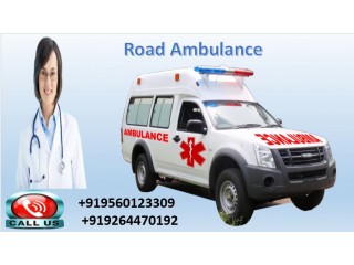 Hire Hi-tech Road Ambulance Service in Varanasi by Medivic Ambulance at Low Cost