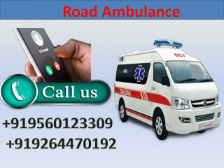 Hire Popular Road Ambulance Service in Patel Nager with Medical Team by Medivic
