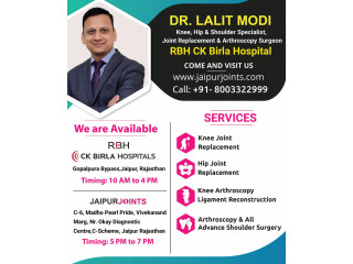 Dr Lalit Modi is the Best Orthopedic in India.