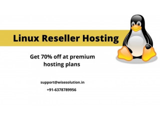 Get the 70% off on premium Linux Reseller Hosting plans