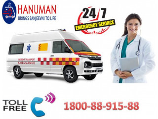 Take Top Class Affordable Ambulance Service in Patna by Hanuman