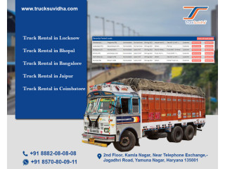 Truck Transportation Service in Delhi, Mumbai, Chennai - Truck Suvidha