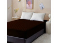 dream-care-fitted-king-size-waterproof-mattress-cover-brown-small-0