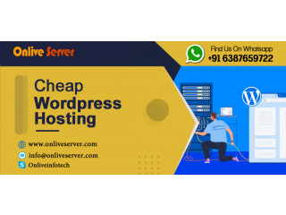 Best Cheap WordPress hosting Plans - Onlive Server
