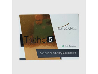 Tricho 5 Hair Growth & Hair fall control capsules 30 Qty, (2 x 15)