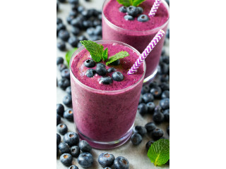 Blueberry smoothie