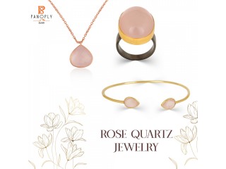 Radiating Elegance and Love: Explore our Exquisite Rose Quartz Jewelry Collection