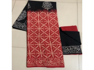 Batik Print Dress Material