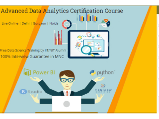 Data Analytics Course in Laxmi Nagar, Delhi, Excel, VBA, SQL, Tableau, Power BI, R & Python Classes, Free Demo, 100% Job, Navratri Offer '23