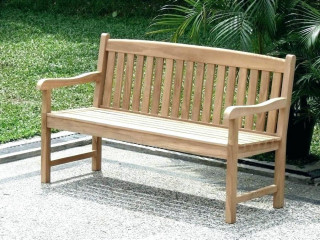 Teak Outdoor Bench - Windsor