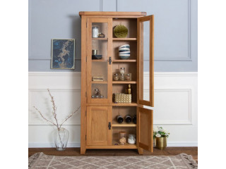 Teak Display Cabinet