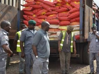 Nigeria Custom Service Auction Rice