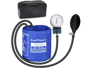 Check your blood pressure with spygmomanometer