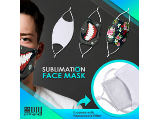 Buy Sublimation Face Mask From DIY Printing