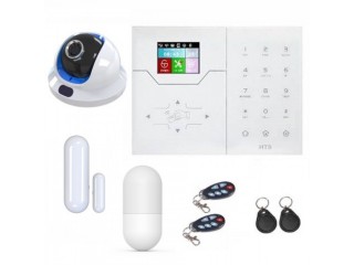 Home security system burglar alarm video surveillance system