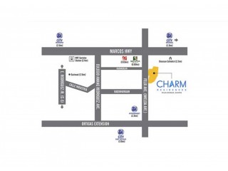 Charm Residences 2 BR for sale near Marikina LRT 2 Station in Cainta