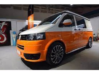 Ultimate Adventure Awaits: VW Transporter SWB Camper in Vibrant Orange - U10004