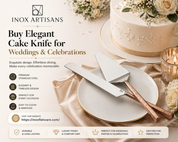 buy-elegant-cake-knife-for-weddings-celebrations-inox-artisans-big-0