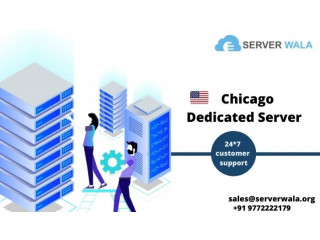 Buy Now Chicago Dedicated Server with Maximum Uptime