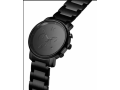 mens-chrono-black-stainless-steel-bracelet-strap-watch-small-1